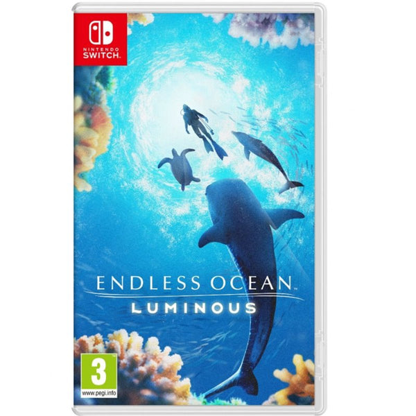 Endless Ocean : jeu Nintendo Switch lumineux