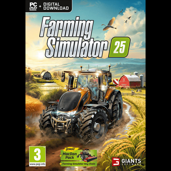 Farming Simulator 25 PC (Código na Caixa)