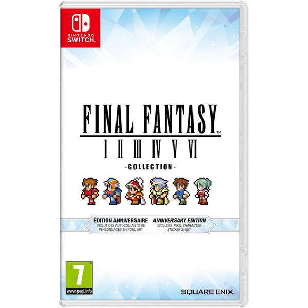 Collezione Final Fantasy I-VI Pixel Remaster - Edizione anniversario Nintendo Switch