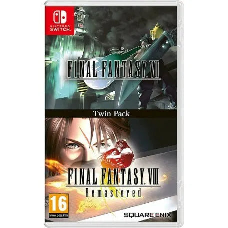 Final Fantasy VII & VIII Remastered Twin Pack Nintendo Switch Game