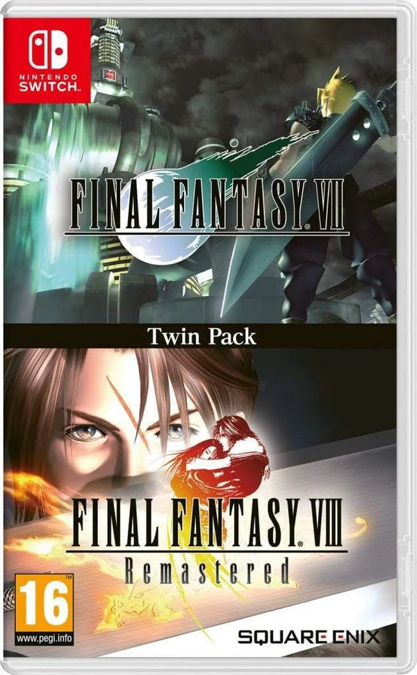 Final Fantasy VII & VIII Remastered Twin Pack Nintendo Switch Game