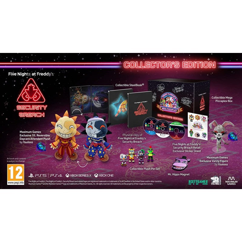 Jogo Five Nights At Freddy's: Security Breach Collectors Edition PS4
