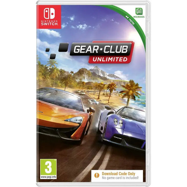 Gear Club Unlimited Nintendo Switch Game (Code in Box)