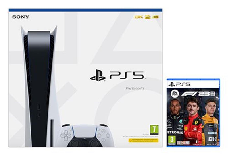 Konsole Sony Playstation 5 Standard + Spiel F1 23 PS5