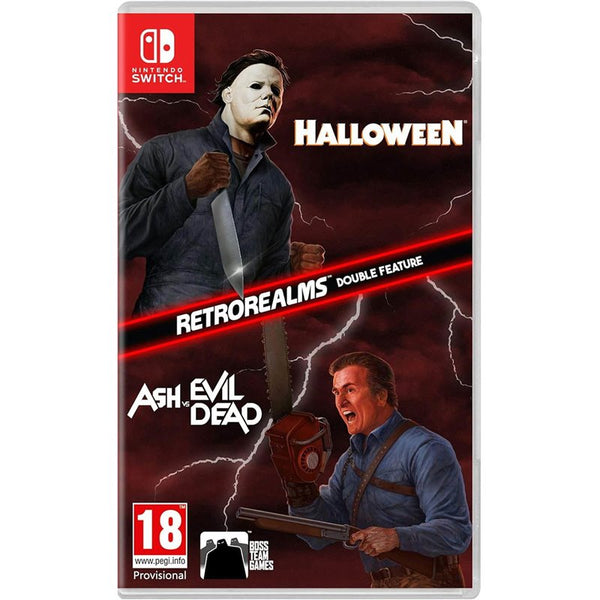 Halloween y Ash Vs Evil Dead Retro Realms Nintendo Switch