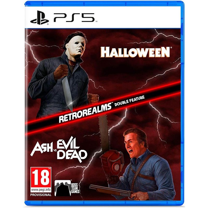 Halloween et Ash contre Evil Dead Retro Realms PS5