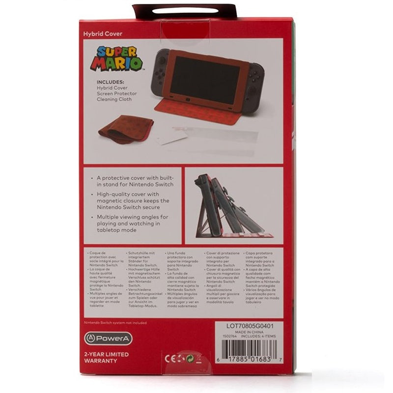 Funda híbrida PowerA Super Mario para Nintendo Switch