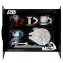 Star Wars Rebel Luxus-Espresso-Set, 4 Kaffeetassen