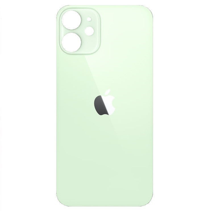 Coque arrière en verre iphone 12 vert