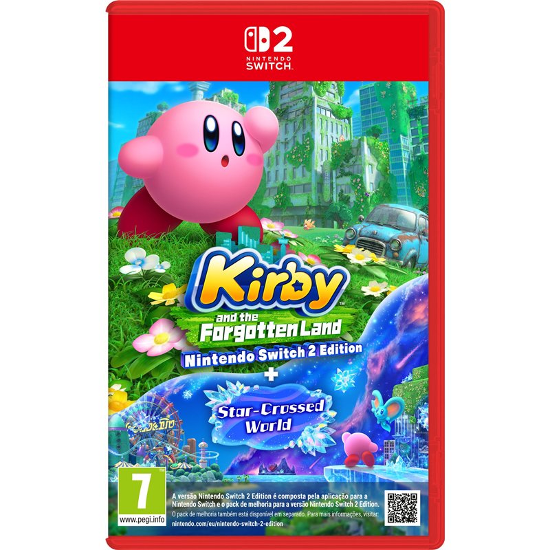 Kirby und die vergessene Welt + Star Crossed World Nintendo Switch 2