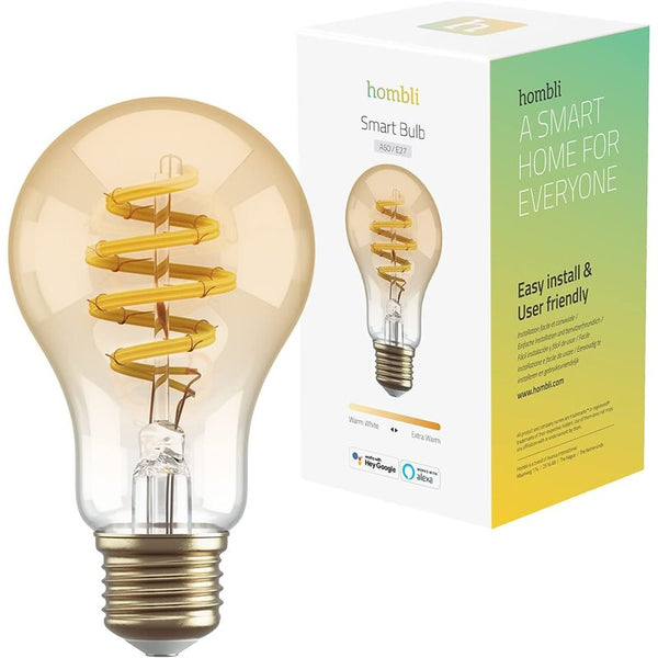 Intelligente Filamentlampe - Hombli Smart Bulb A60 / E27 (Amber)