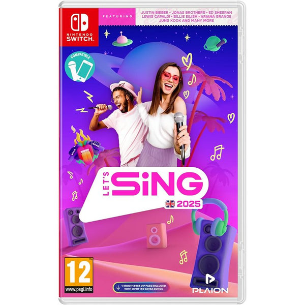 Let's Sing 2025 Nintendo Switch