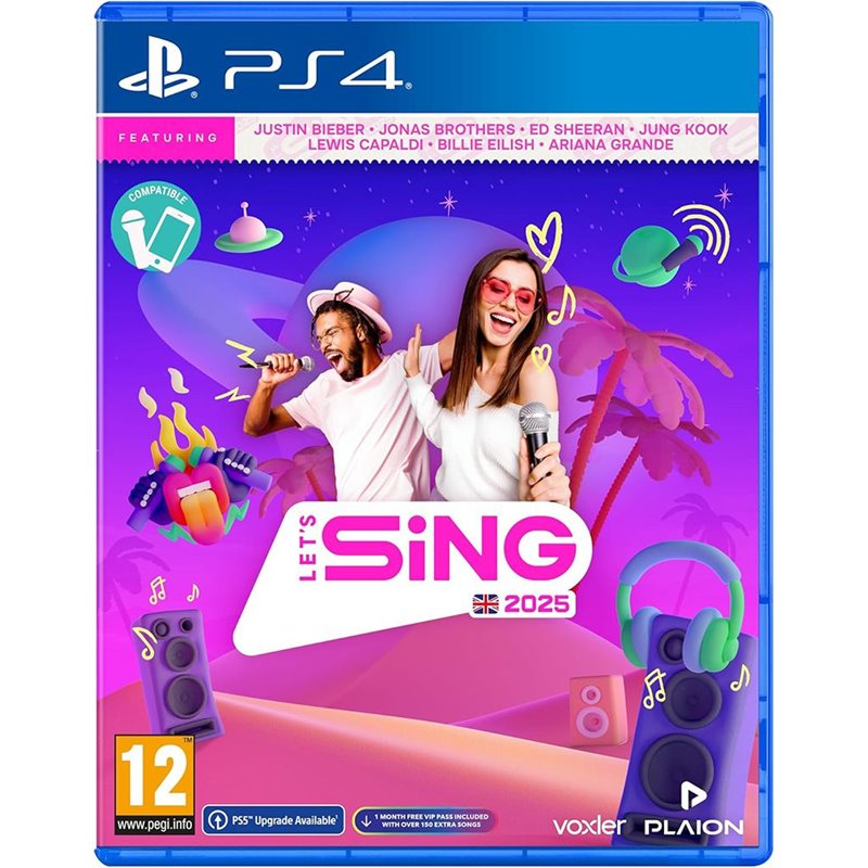 Let's Sing 2025 PS4