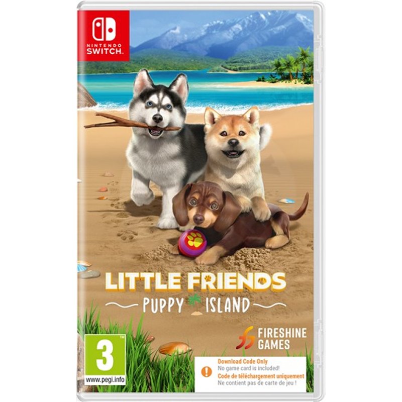 Little Friends: Puppy Island Nintendo Switch (Code inside the box)