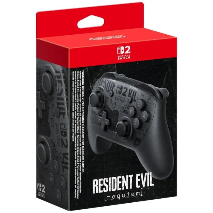 Comando Nintendo Switch 2 Pro Controller Resident Evil Requiem Edition