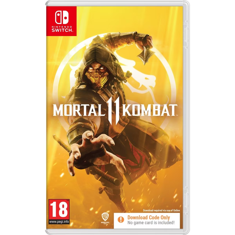 Jeu Mortal Kombat 11 (code dans la boîte) Nintendo Switch