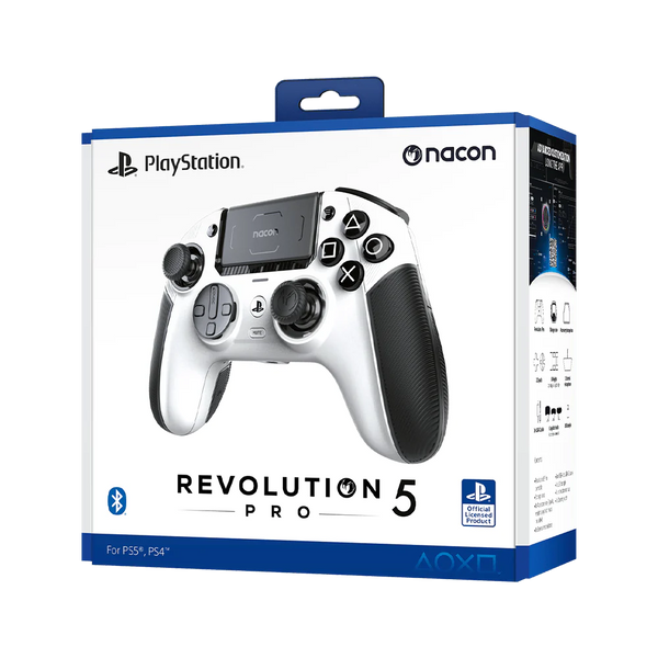 Nacon Revolution Pro 5 Wireless Controller - White (PS5/PS4/PC)