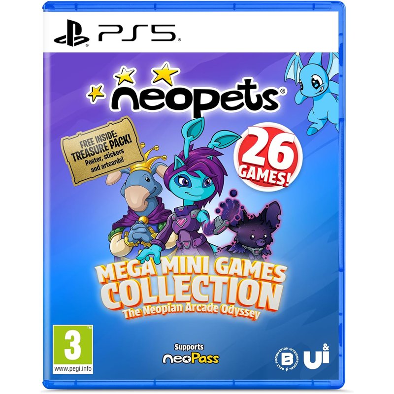 Neopets Store Neopets: Mega Mini Games Collection - Day One Edition PS5
