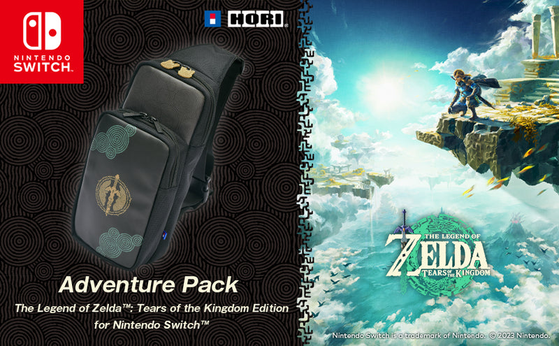 HORI Adventure Pack Bag The Legend of Zelda:Tears of the Kingdom