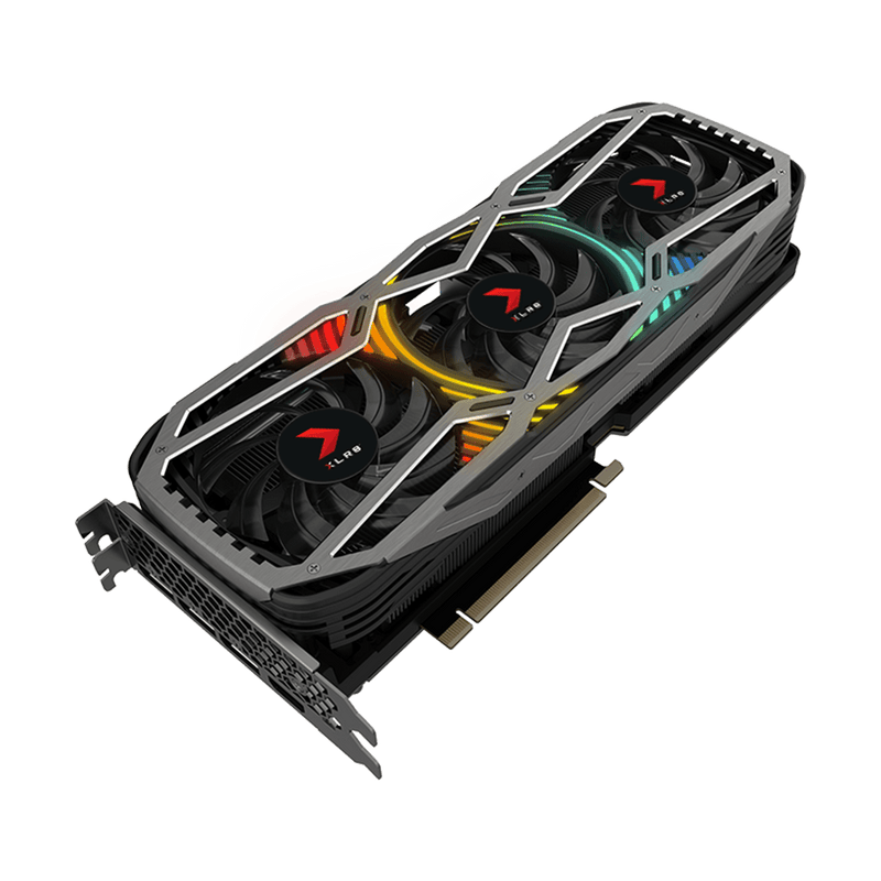 Placa Gráfica PNY GeForce RTX 3080 XLR8 Gaming REVEL EPIC-X RGB Triple Fan LHR 10GB GDDR6X