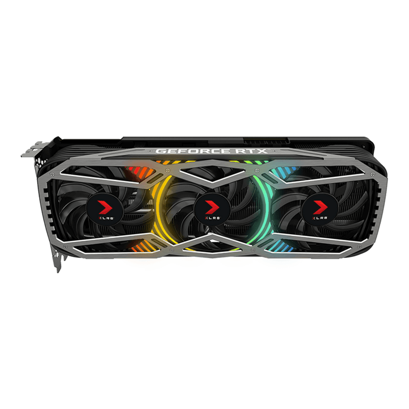 Grafikkarte PNY GeForce RTX 3080 XLR8 Gaming REVEL EPIC-X RGB Triple Fan LHR 10GB GDDR6X