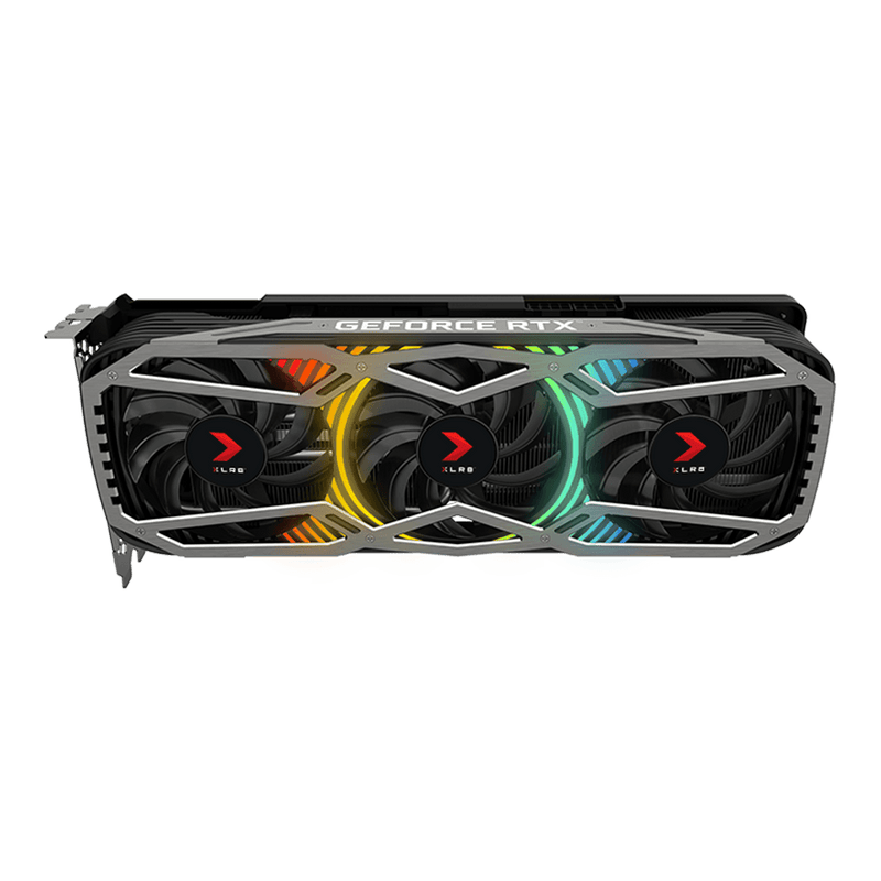 Graphics Card PNY GeForce RTX 3080 XLR8 Gaming REVEL EPIC-X RGB Triple Fan LHR 10GB GDDR6X