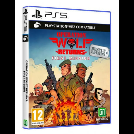 Operation Wolf Returns:première mission, jeu PS5
