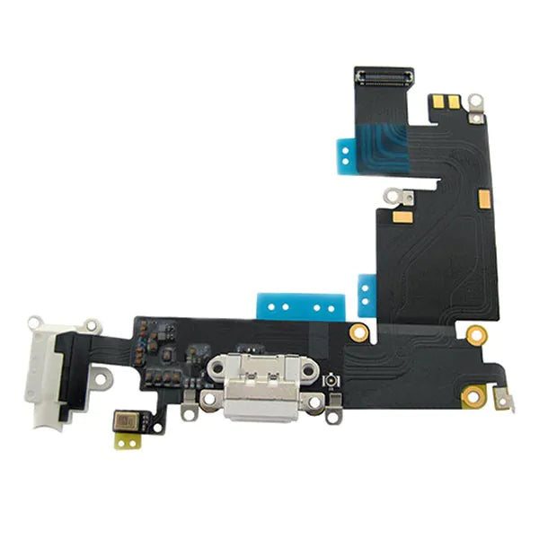 Flex Conector de Carga iPhone 6 Plus Branco