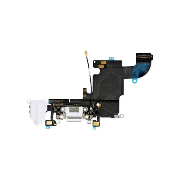 Flex Conector Carga iPhone 6S Blanco