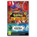 Jogo Pokémon Scarlet + DLC The Hidden Treasure of Area Zero Nintendo Switch