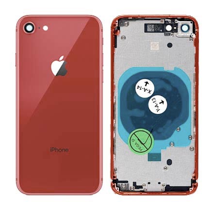 Gehäuse/Gehäuse iPhone 8 Rot