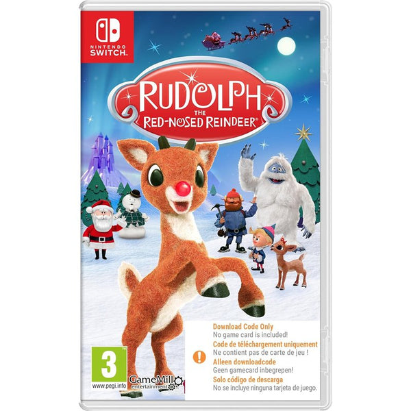 Rudolph El Reno de la Nariz Roja Nintendo Switch (Código en la Caja)