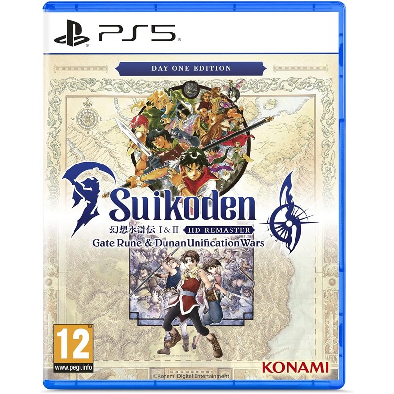 Suikoden 1 &amp; 2 HD Remaster: edizione del primo giorno PS5