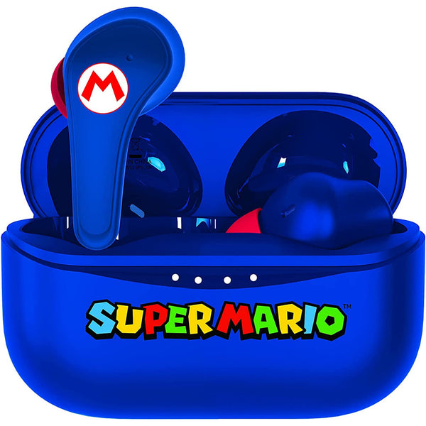 Auriculares inalámbricos OTL TWS Super Mario Azul