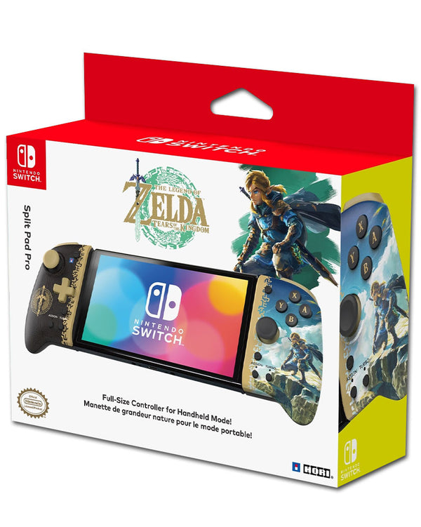 The Legend of Zelda:Tears of Kingdom Nintendo Switch Hori Split Pad Pro Manette