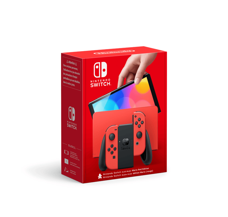 Console Nintendo Switch OLED Mario Red Édition Limitée (64 Go)