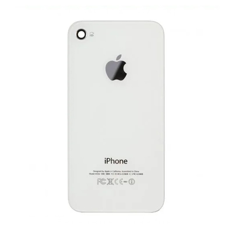 Coque arrière en verre pour iPhone 4