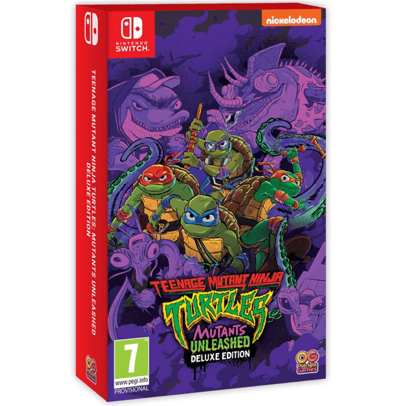 Juego Teenage Mutant Ninja Turtles: Mutants Unleashed Edición Deluxe Nintendo Switch