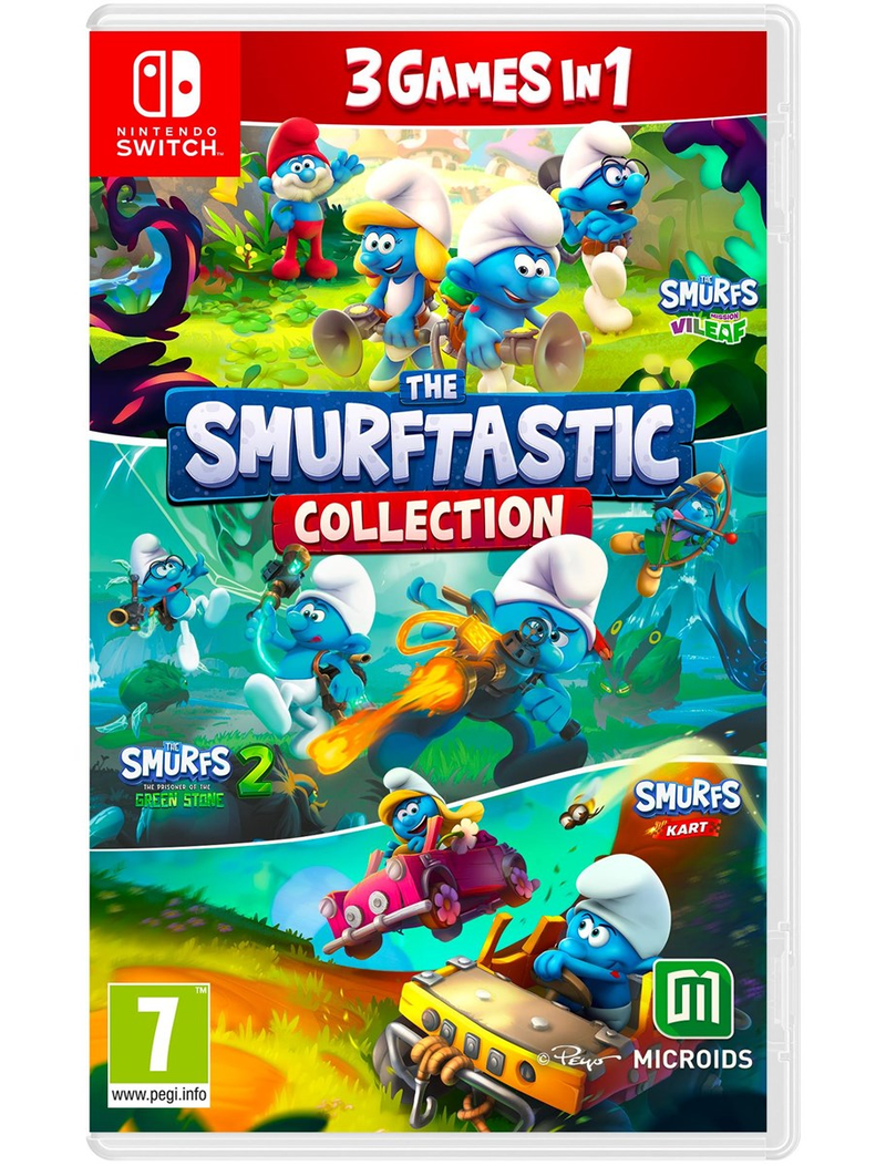 Die Smurftastic Kollektion (3 in 1) Nintendo Switch