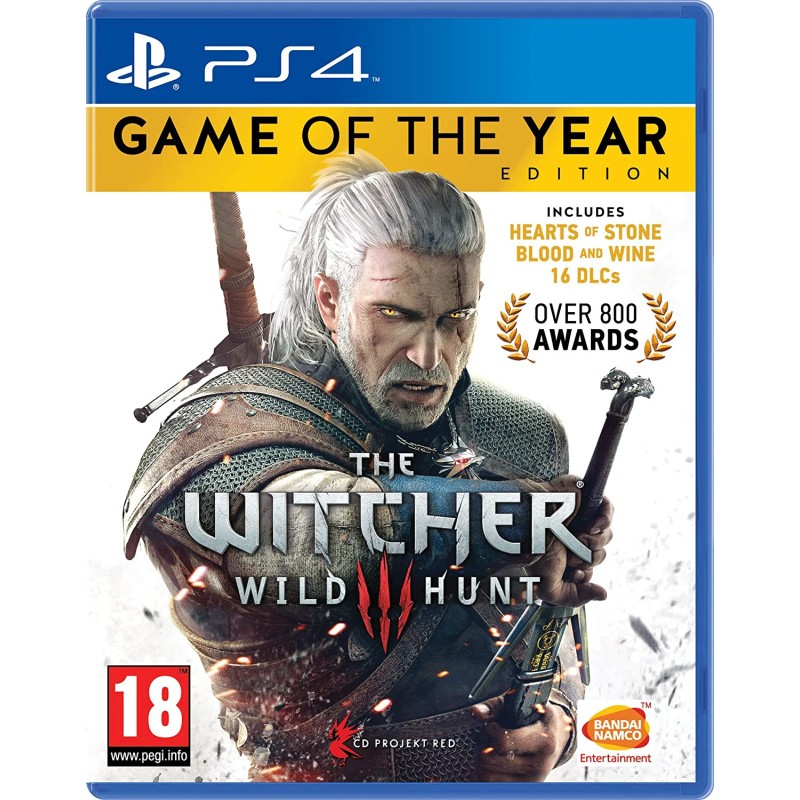Juego The Witcher 3:Wild Hunt Edición GOTY PS4