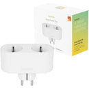 Tomada Inteligente Hombli Smart Socket Duo EU Wi-Fi 2.4GHz Branca