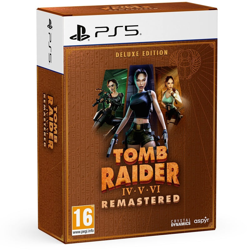 Tomb Raider IV-VI Remastered Starring Lara Croft: Deluxe Edition PS5