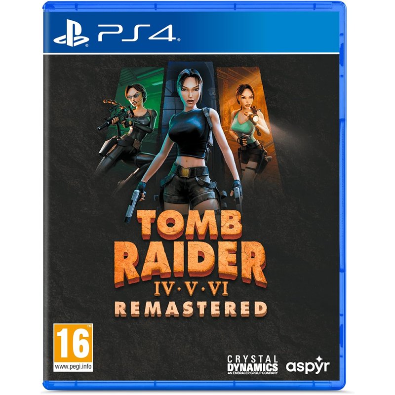 Tomb Raider IV-VI Remastered Starring Lara Croft PS4