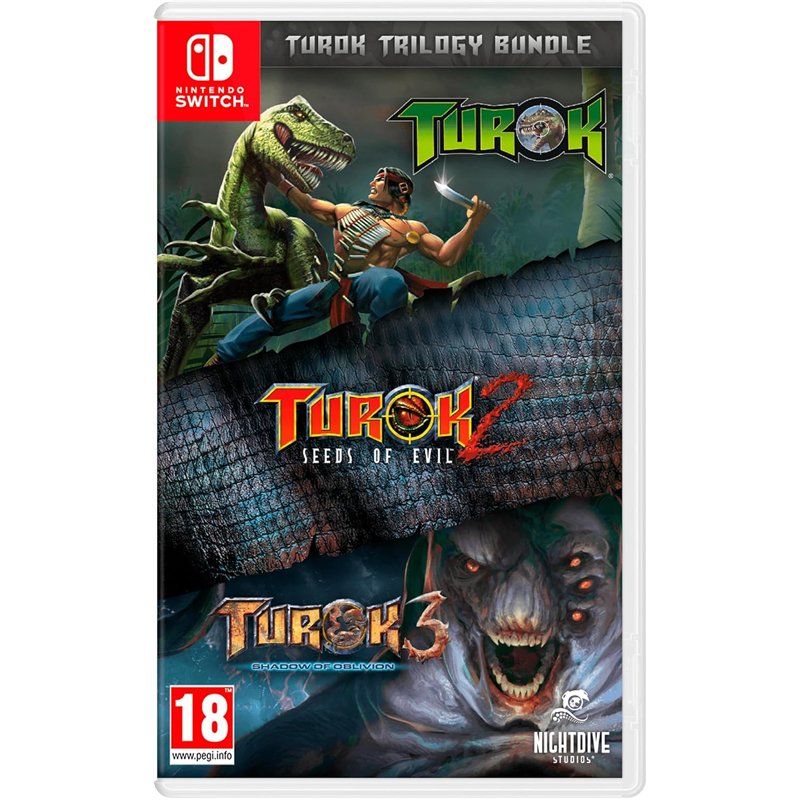 Paquete Trilogía Turok Nintendo Switch