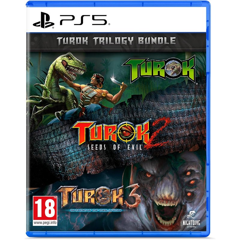 Paquete Trilogía Turok PS5
