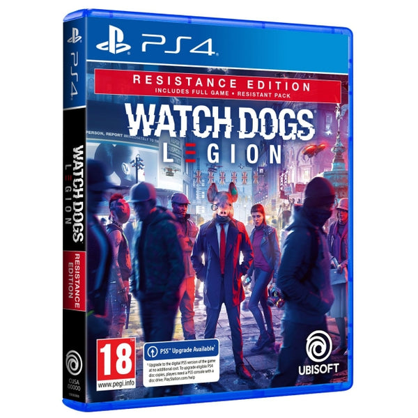Jeu Watch Dogs Legion Resistance Edition PS4