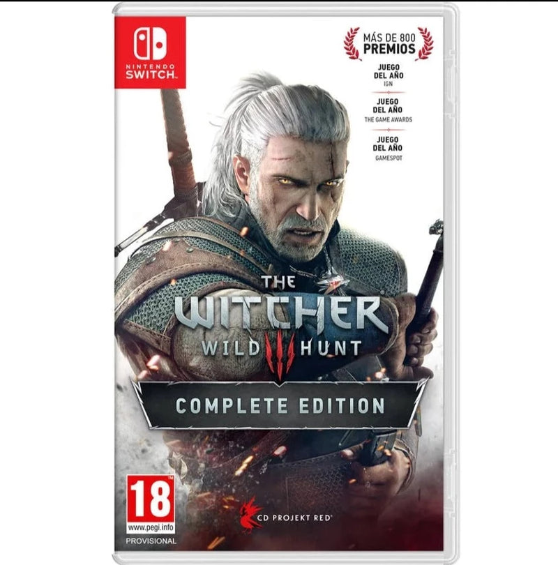 Juego The Witcher 3:Wild Hunt Edición Completa Nintendo Switch