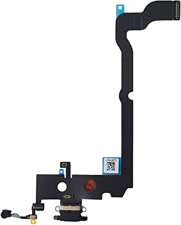 Flex Conector Carga iPhone XS Max Negro