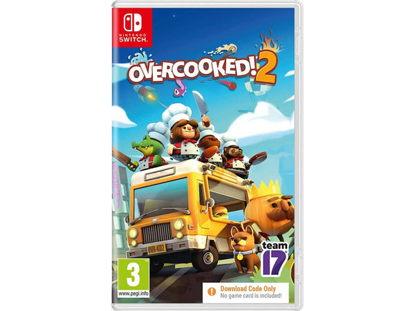 Jogo Overcooked! 2 (Código na Caixa) Nintendo Switch