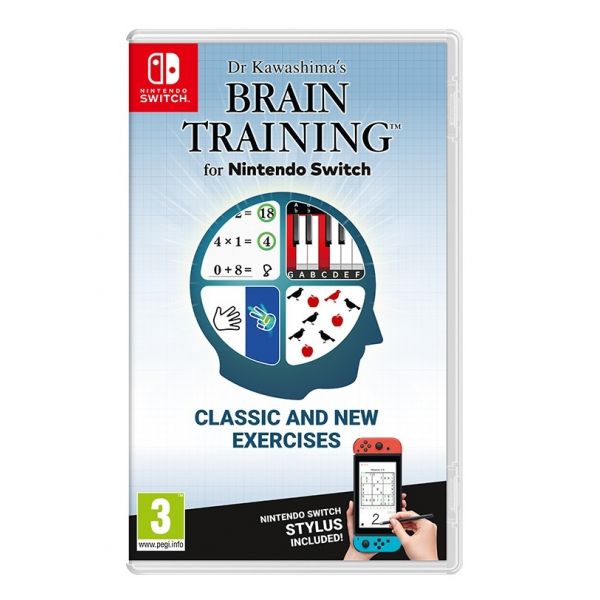 juego dr. Brain Training de Kawashima para Nintendo Switch Nintendo Switch